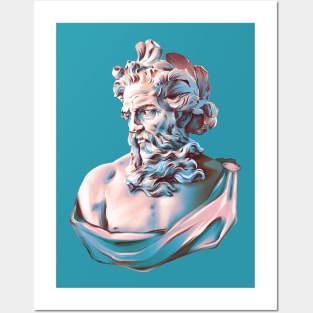 Portrait of Poseidon Posters and Art